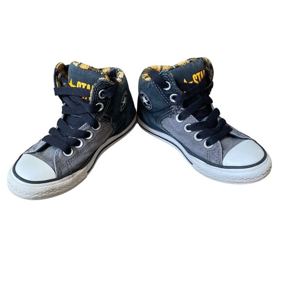 CONVERSE All Star Chuck Taylor High Top Sneakers Shoes Junior Size 12 Padded - Picture 2 of 7
